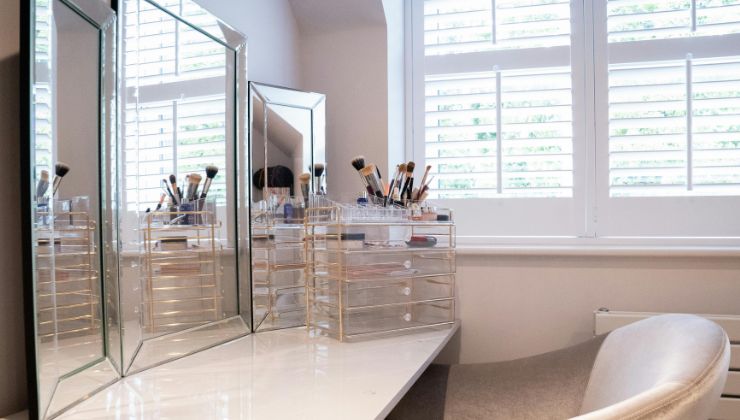 Make Do With a Side Table and Natural Light