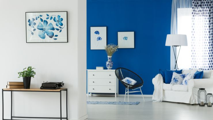 Blue Living Room