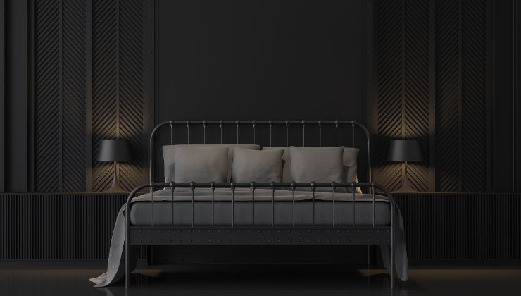 Cozy Neutral Linen - Black bedroom ideas