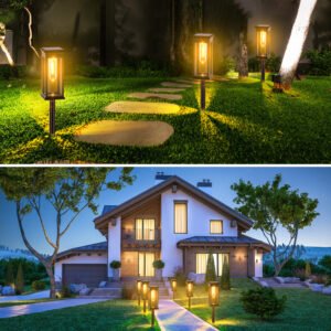 6-Pack Solar Pathway Lights — Auto On, Weatherproof, Stylish & Bright - Image 6