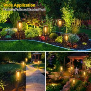 6-Pack Solar Pathway Lights — Auto On, Weatherproof, Stylish & Bright - Image 4