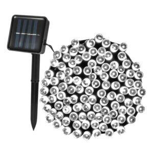 Solar Fairy String Lights 12M 100 LED Outdoor Waterproof - Image 2