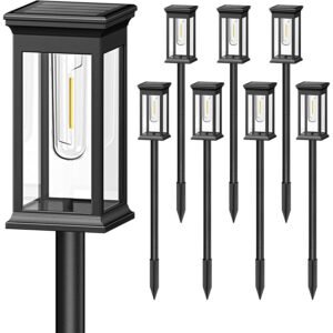 6-Pack Solar Pathway Lights — Auto On, Weatherproof, Stylish & Bright - Image 8