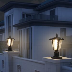 2 Packs Solar Pillar Headlights With Dimmable LEDs - Image 8
